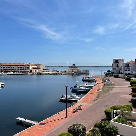 T2 Sur Marina Avec Vue Spectaculaire Daire Le Barcarès Dış mekan fotoğraf