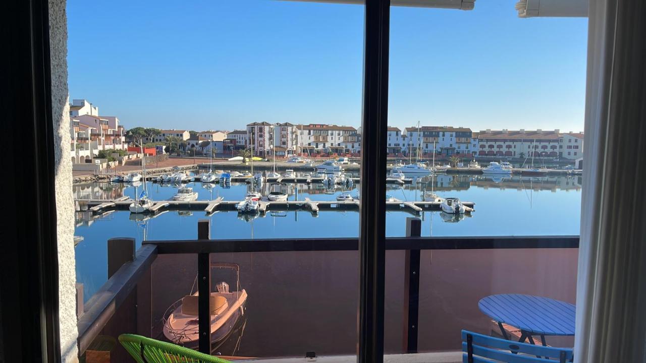 T2 Sur Marina Avec Vue Spectaculaire Daire Le Barcarès Dış mekan fotoğraf